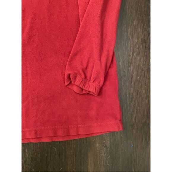 Columbia Men’s Turtleneck Pullover Fleece Red Size Large - Picture 7 of 11